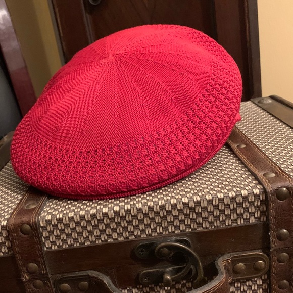 Men’s Red Paperboy Cap - Picture 5 of 10